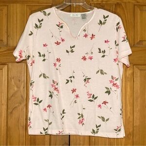 NWOT Vintage Emily Rose Top Blouse Size L